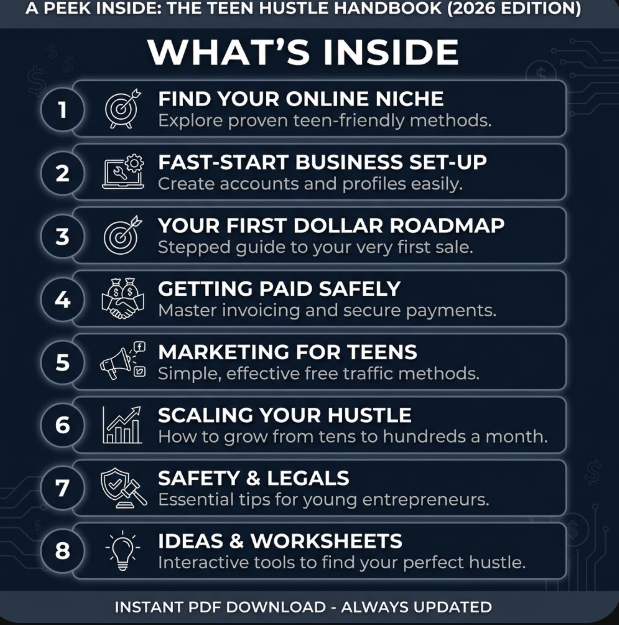 The Teen Hustle Handbook ⭐⭐⭐⭐⭐