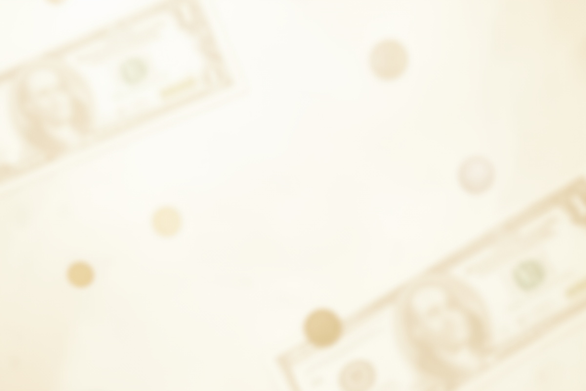 Subtle money hero background